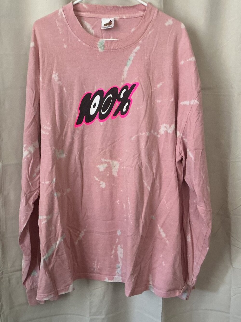 Insomniac 100% Tie-Dye Long Sleeve T-Shirt - Size 2XL